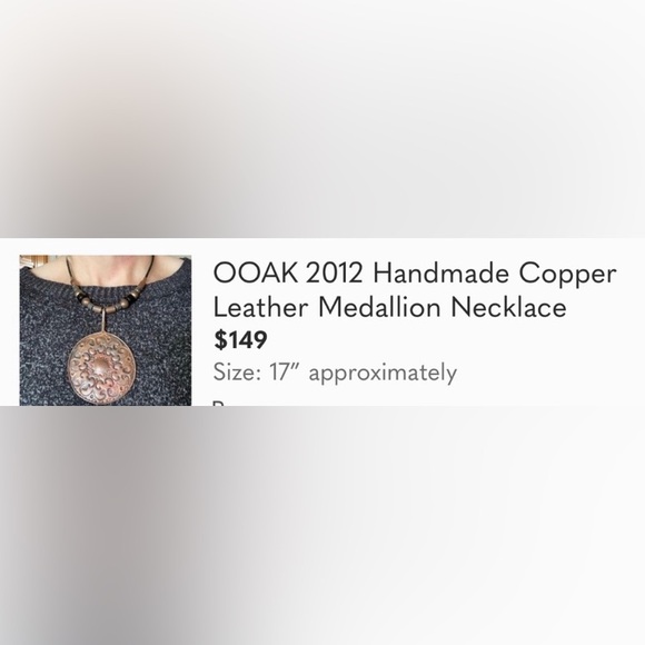 Artisan crafted necklace - Picture 8 of 8